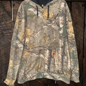 Carhartt Camouflage Zip-Up Jacket